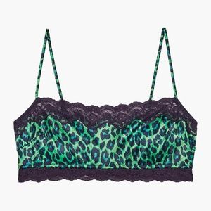 SAVAGE X FENTY - Satin Leopard Bralette *BRAND NEW